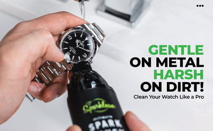 SparkBrush Soft-Bristle Gentle on All Metals, Jewelry, & Watches